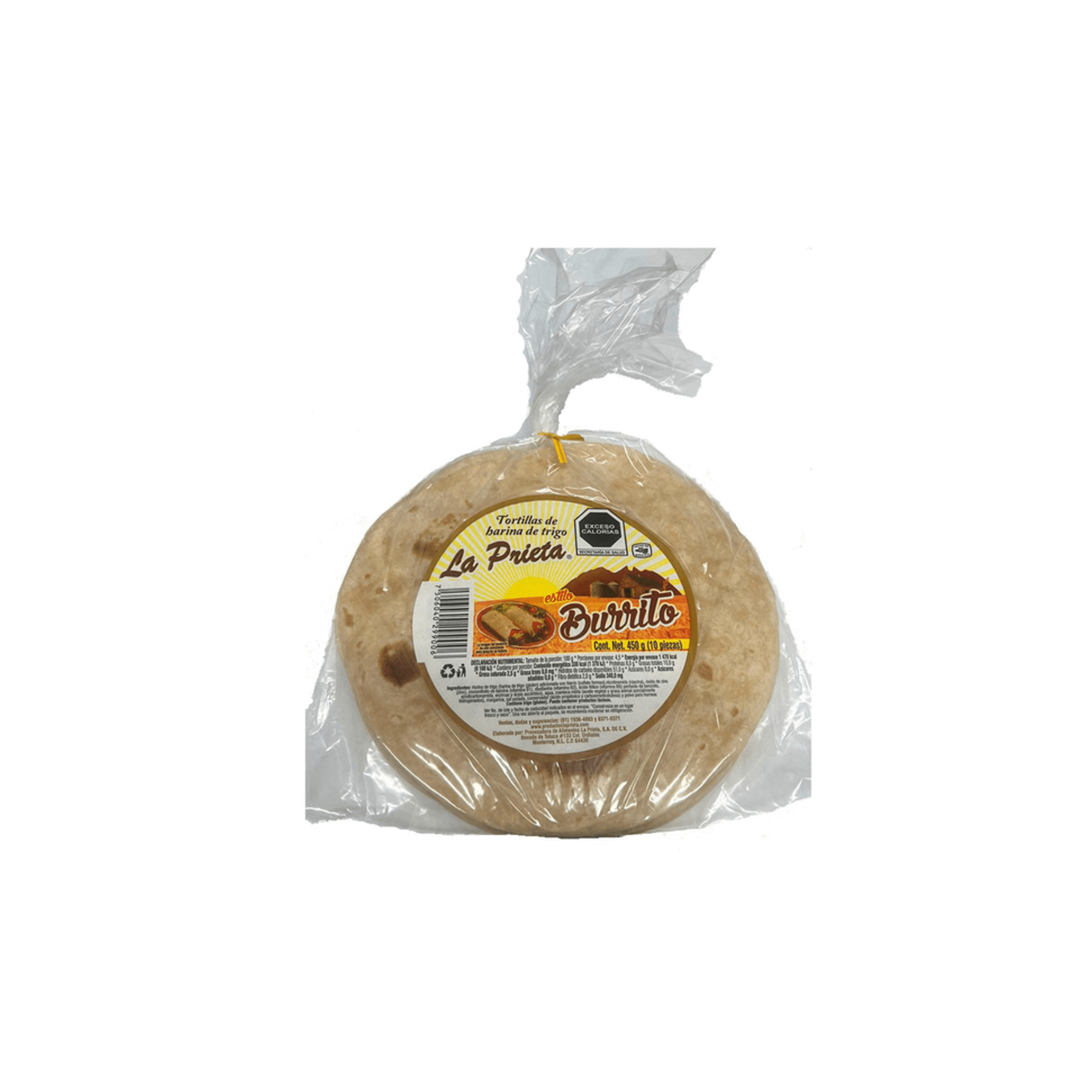 Tortilla Harina Pirata Paq 10 Pz