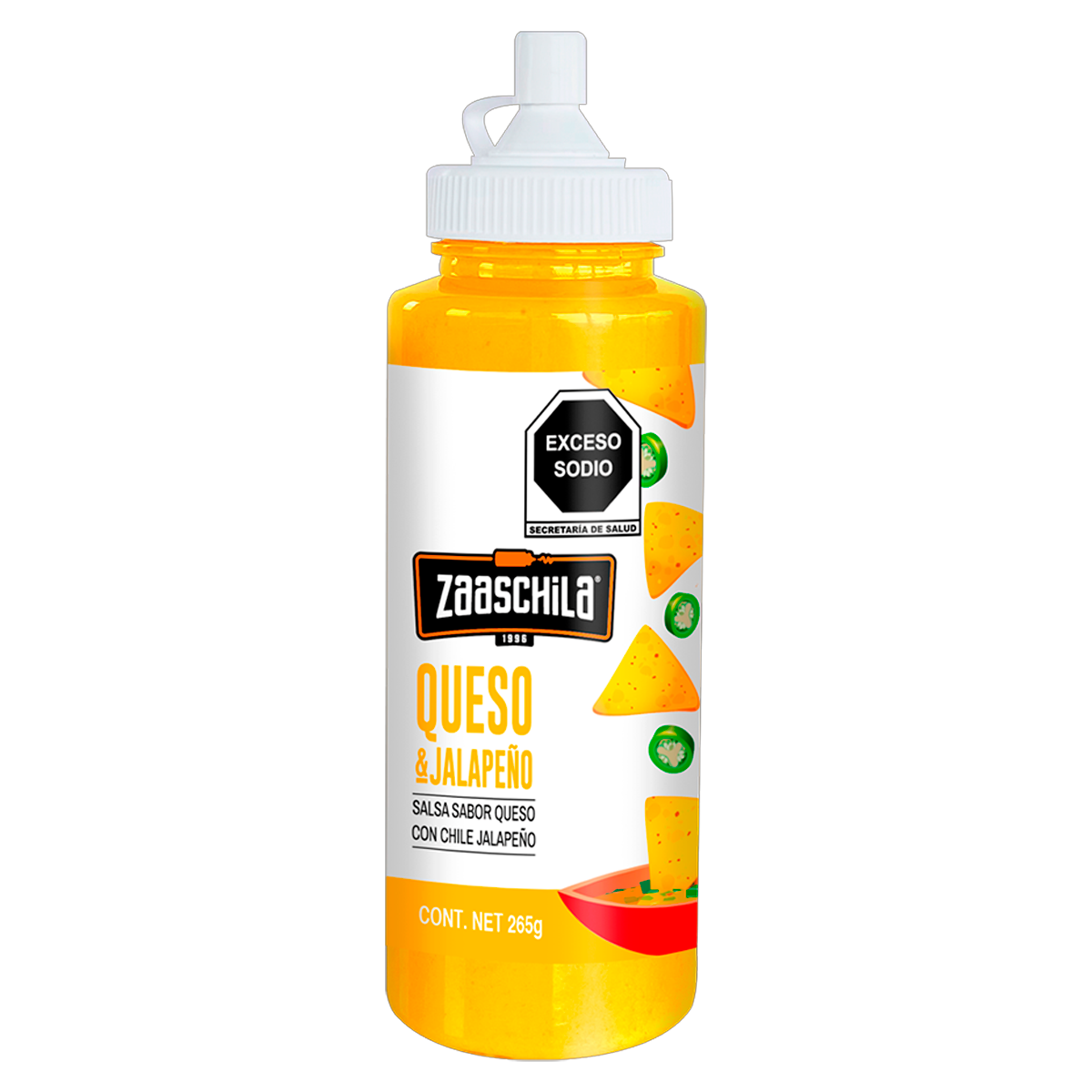 Salsa Cheddar Cremosa Zaaschi Bote 425 G