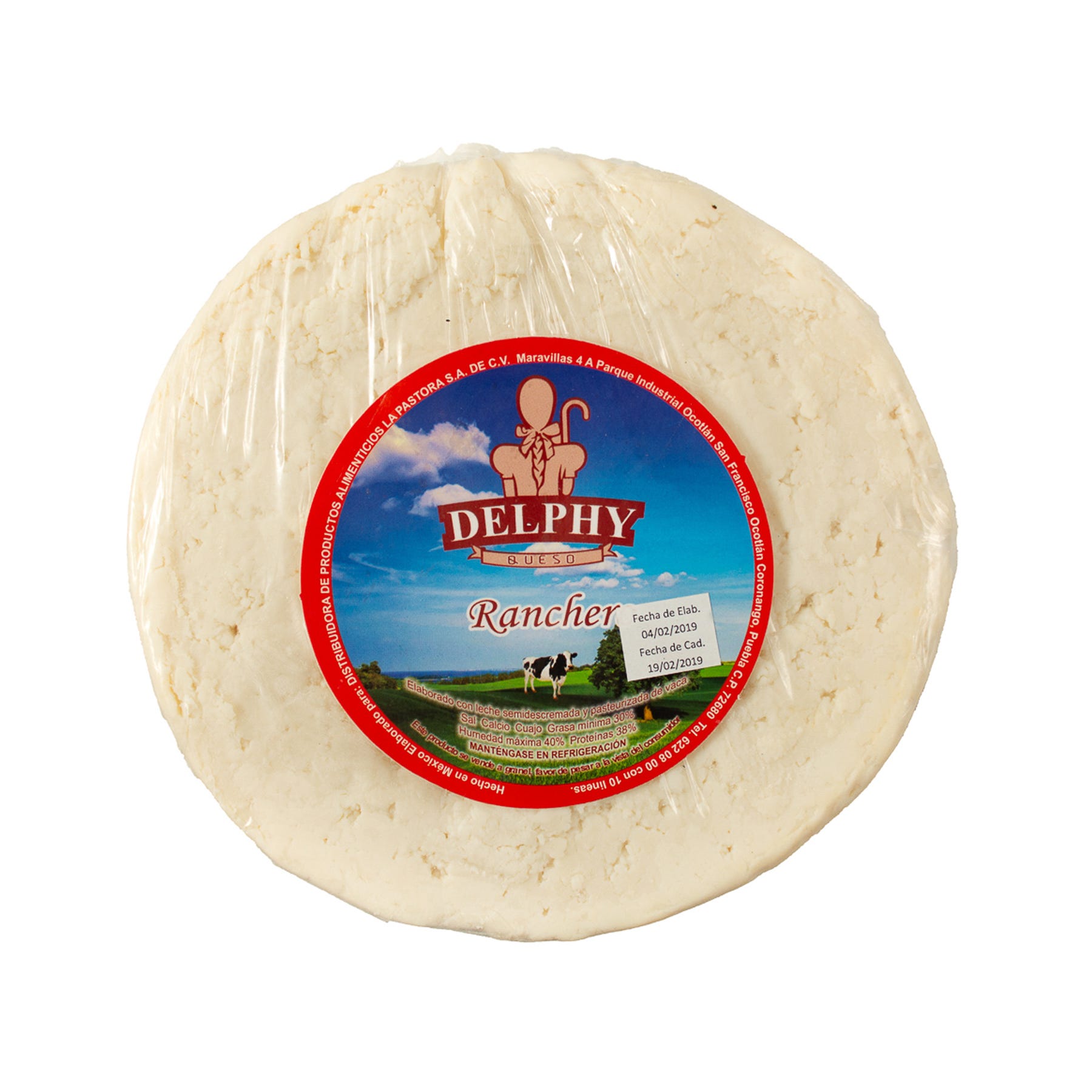 Queso Ranchero Delphy Gran 2 Kg